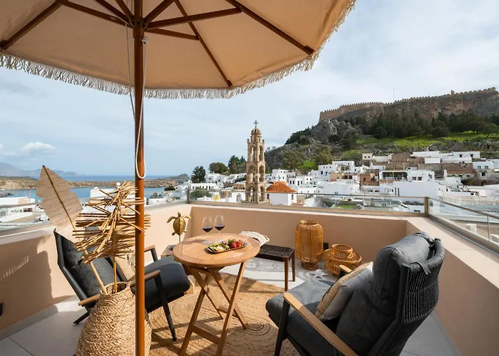 빌라 Tinas Lindian Serenity *